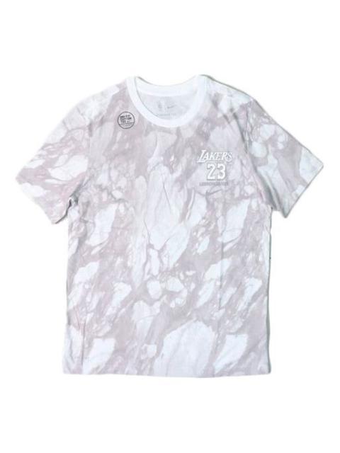 Nike Nike MVPDRI-FIT NBA Los Angeles Lakers Short Sleeve White CT3972-100