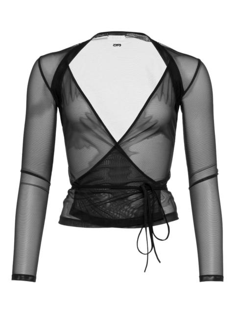 ERES Guillem wrap top