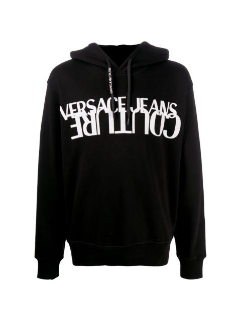 VERSACE JEANS COUTURE logo-print hoodie