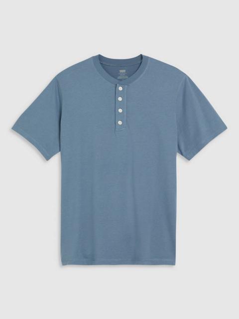 Levi's SHORT SLEEVE FOUR BUTTON HENLEY
