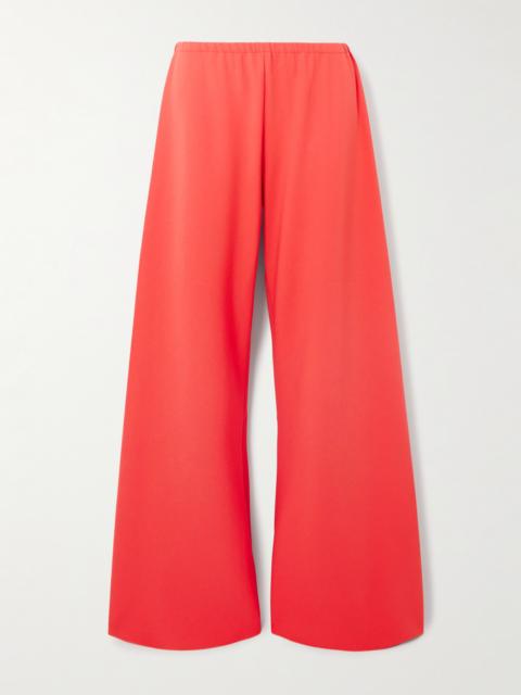 LA LIGNE Colby Recycled-crepe Wide-leg Pants