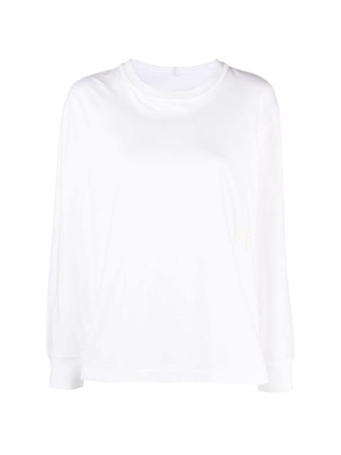 Alexander Wang logo-appliqué cotton T-shirt