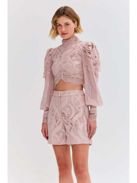 PatBO AURA LACE SHORT