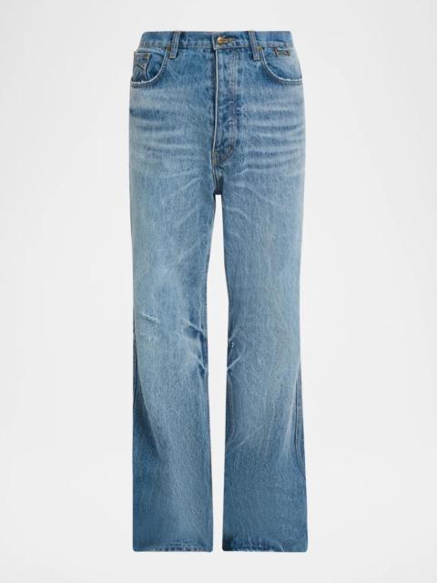 424 90S Traxedo Straight-Leg Jeans