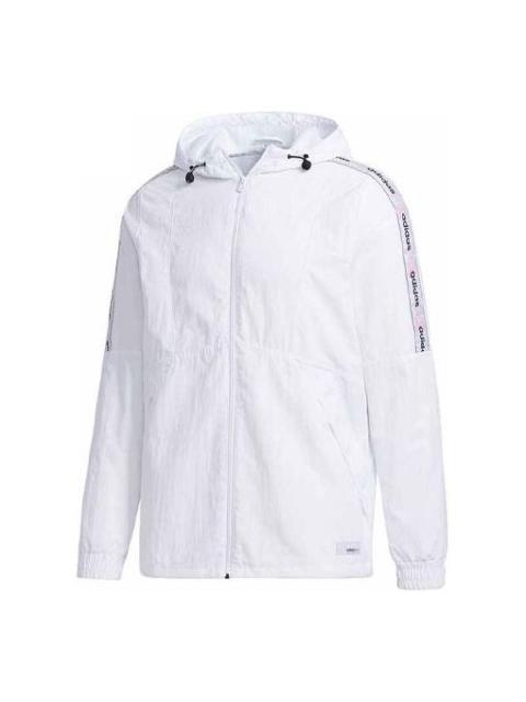 adidas neo M SS TCNS WB 2 Casual Windproof Jacket White GJ8764