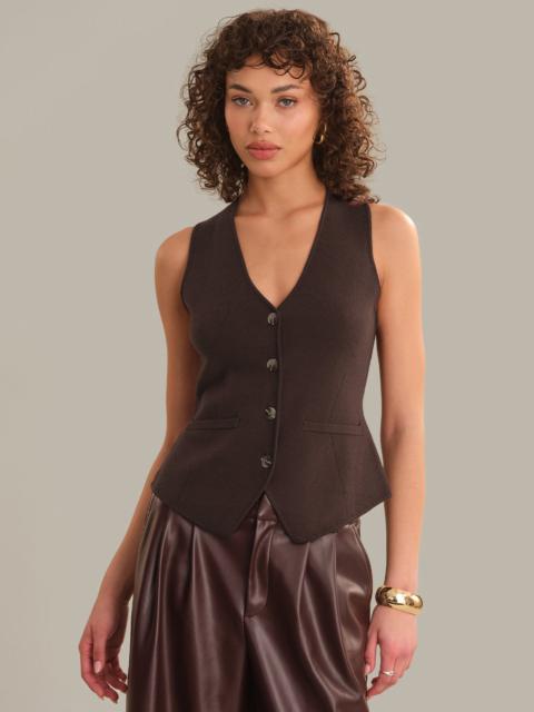 525 america Tinsley Tailored Button Sweater Vest