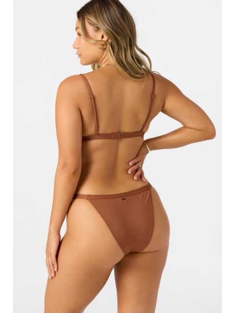 O'Neill Saltwater Solids Rib Seaside Triangle Top