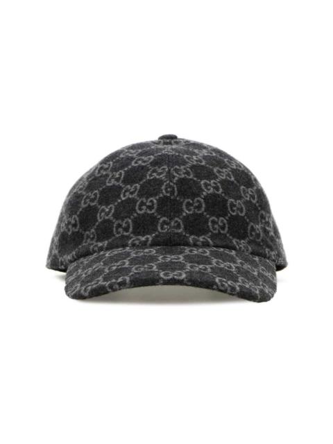GUCCI GG flannel baseball hat