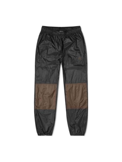 Nike Men's Nike SS22 Color Block Splicing Casual Joggers/Pants/Trousers Black DB1134-070