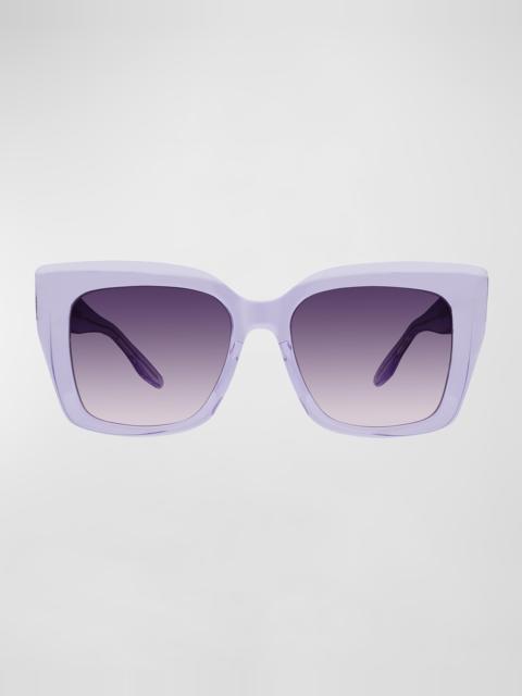 BARTON PERREIRA Devine Square Acetate & Titanium Sunglasses