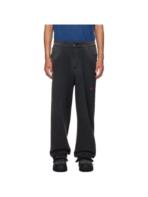 424 Black Big Daddy Sweatpants