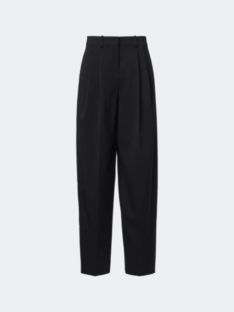 Givenchy Wool grain de poudre barrel-leg pants