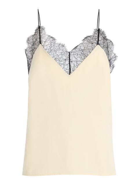 FRANÇOISE Layla Lace-Trim Top