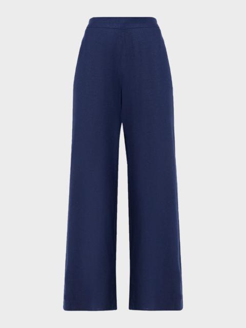 GENERATION LOVE Kelela Wide-Leg Linen Pants