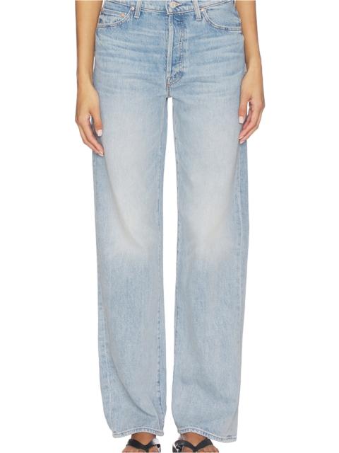 MOTHER The Dodger Button Hover Cuff Jeans