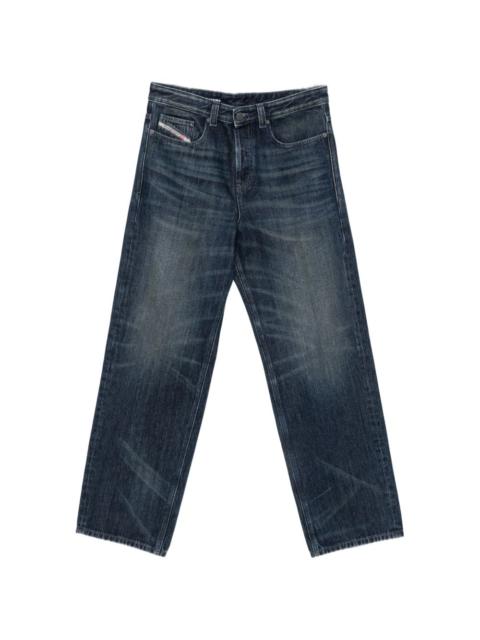 Diesel D-Macro-FSJ faded straight-leg jeans
