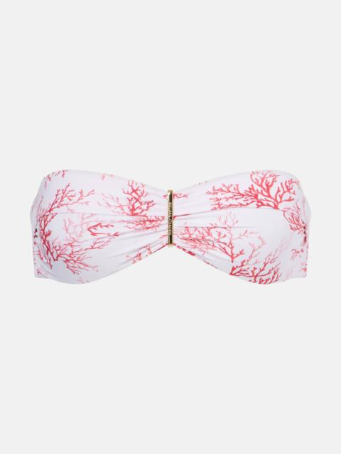 MELISSA ODABASH Positano bandeau bikini top