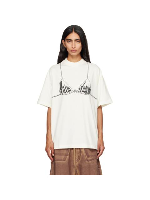 Palm Angels Off-White Bra Loose T-shirt