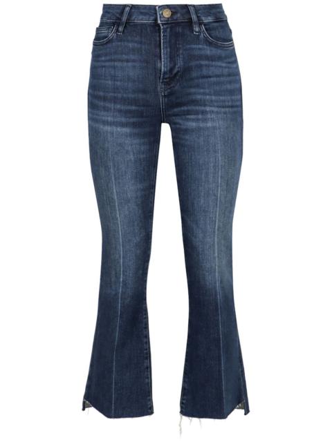 FRAME cropped bootcut jeans