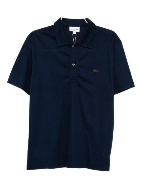 LACOSTE logo-embroidered polo shirt
