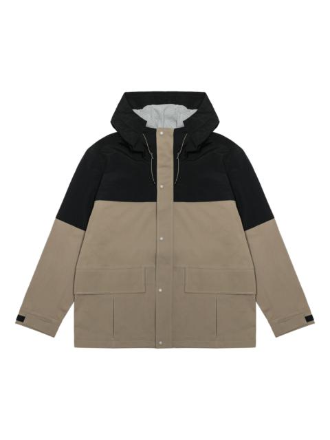 New Balance Detachable Hooded Two-In-One Woven Solid Jacket 'Khaki' AMJ23315-DRI