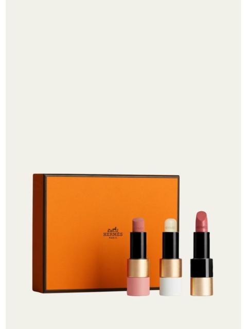 Hermès Rouge Hermes Lip Trio Gift Set
