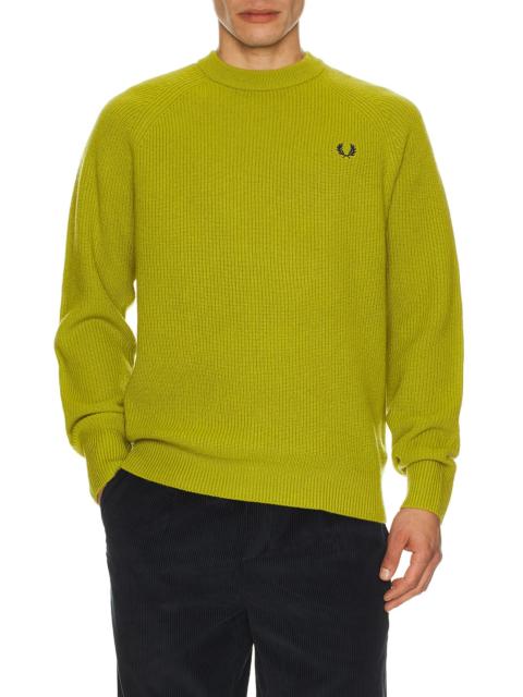 Fred Perry Lambswool Raglan Jumper