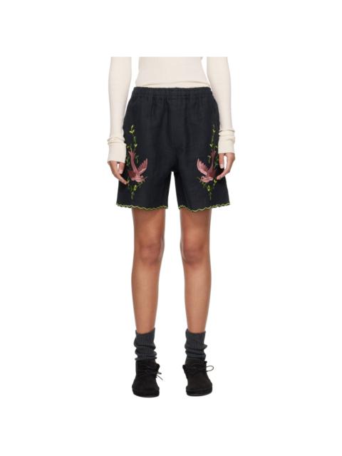 Black Rosefinch Shorts