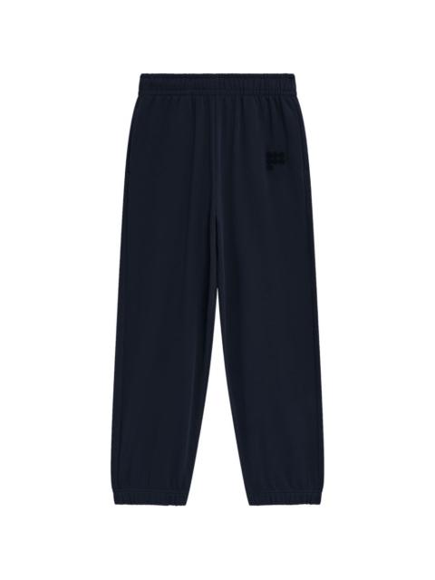 PANGAIA embroidered track trousers