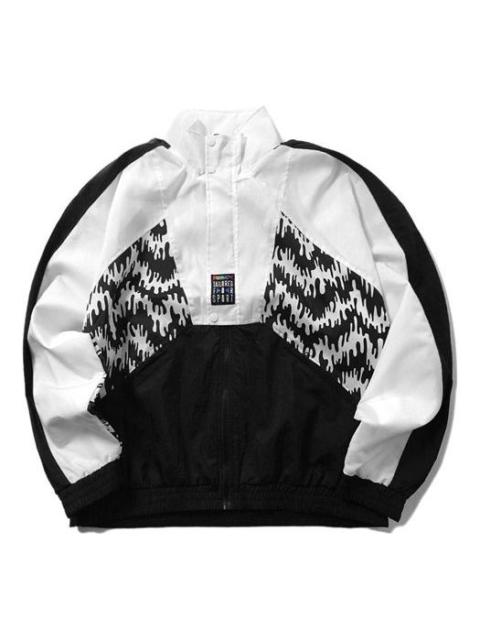 PUMA PUMA TFS OG AOP Track Jacket Retro Sports Black White 597042-01