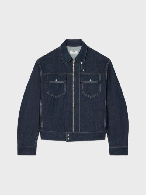 CELINE jacket IN cotton denim