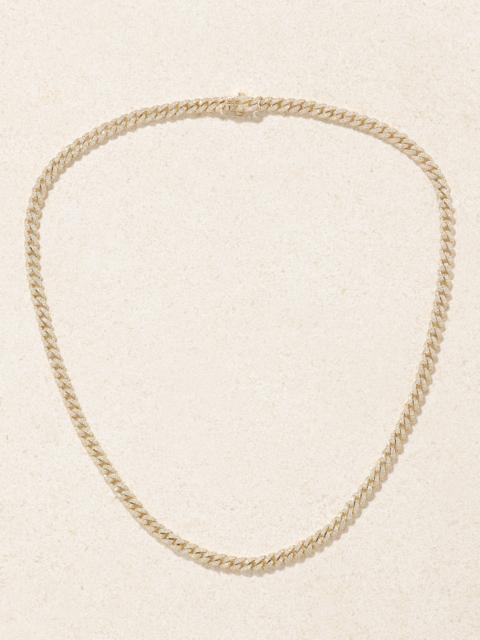 SYDNEY EVAN 14-karat Gold Diamond Necklace