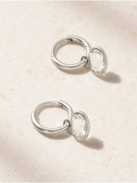 By Pariah Orbit 14-karat Recycled Gold Topaz Earrings