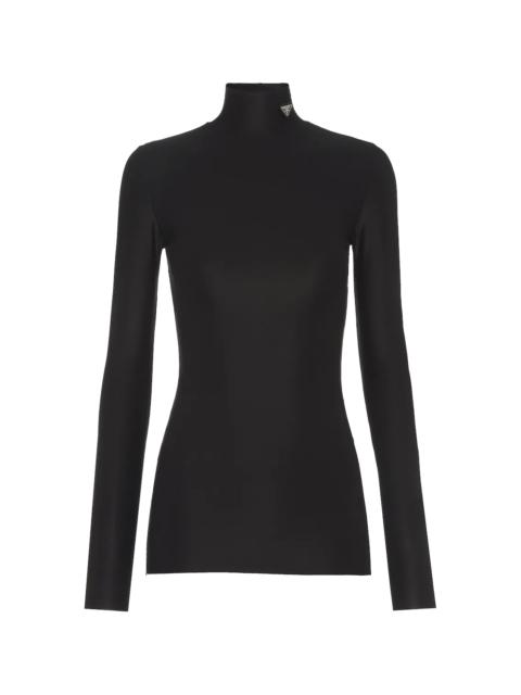 Prada Jersey turtleneck top