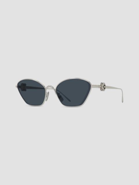 Loewe Women's Anagram 57MM Cat-Eye Sunglasses - Grey Blue