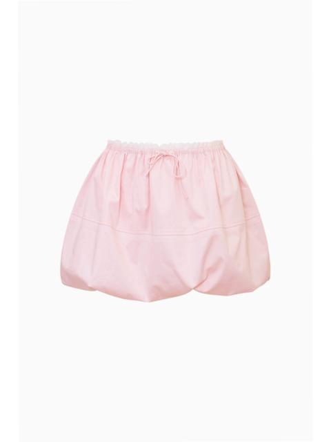 LoveShackFancy Elsbeth Cotton Bubble Skirt