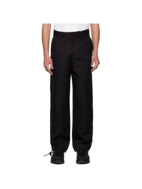 Black Carpenter Trousers