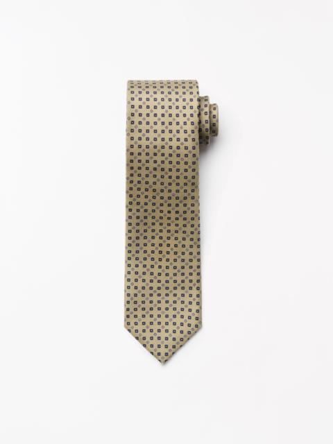 TIGER OF SWEDEN Septa Patterned Silk Tie
