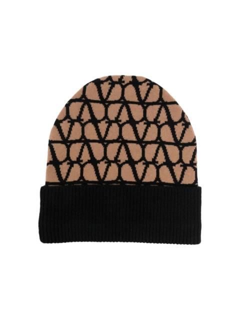 Valentino 23 fw TOILE ICONOGRAPHE Beanie 3W2HB01KYXY CNY