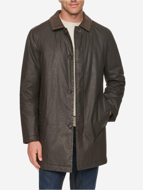 COLE HAAN Men's Coated Cotton Barn Coat