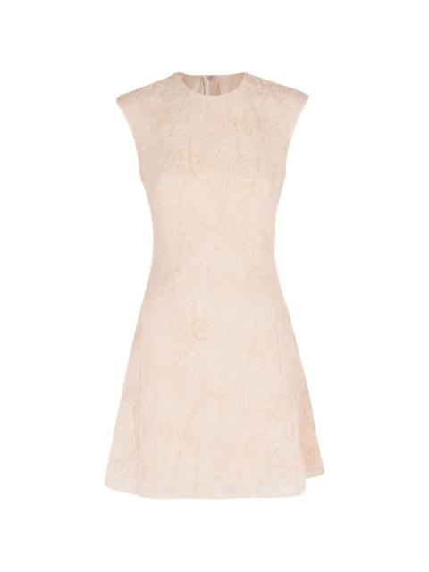 ROTATE floral-detail sleeveless mini dress
