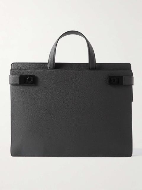 FERRAGAMO Full-Grain Leather Briefcase