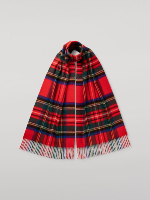 Johnstons of Elgin Royal Stewart Tartan Merino Scarf