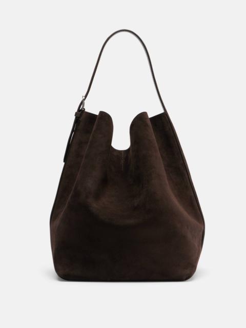 TOTEME Belted Large suede tote bag