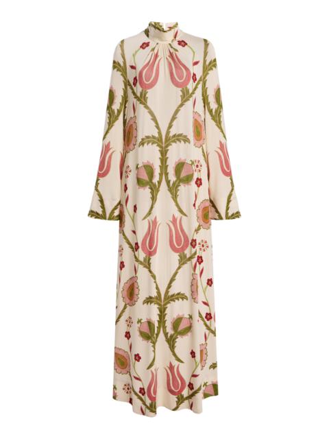 GIAMBATTISTA VALLI Jersey Caftan multi