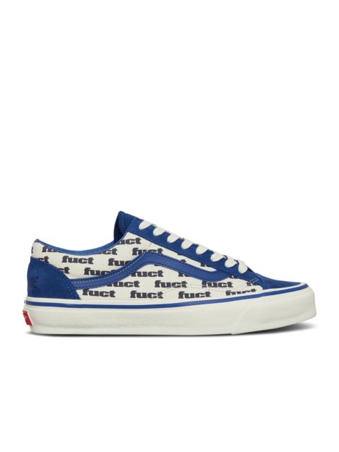 Vans FUCT X SLAM JAM X OLD SKOOL REISSUE 36 LX 'BLUE MARSHMALLOW'