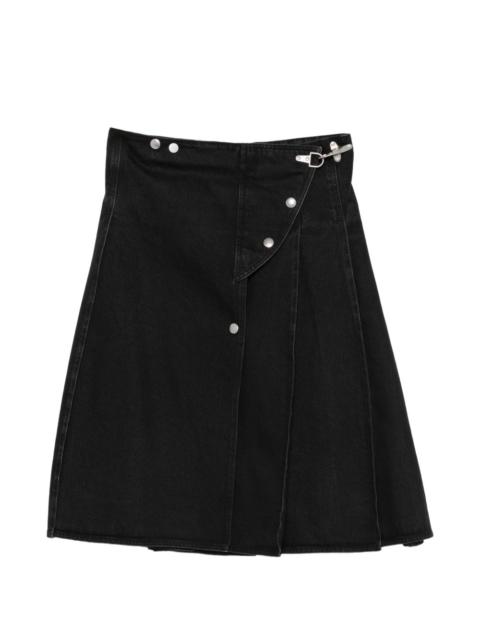 Marni pleated-wrap maxi skirt