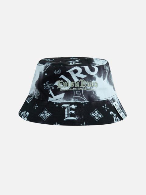 EVISU REFLECTIVE TAPE LOGO PRINT CAP