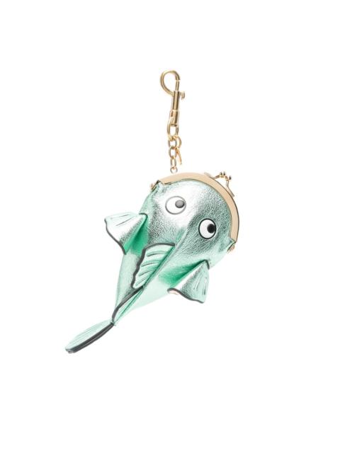 Anya Hindmarch charm-detail keyring
