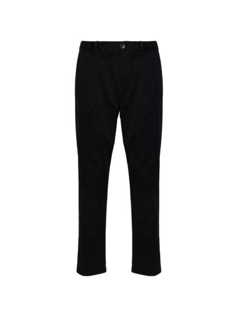 Herno slim-fit cotton trousers